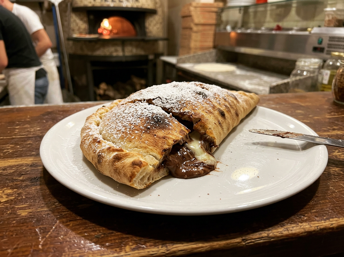 Calzone alla Nutella